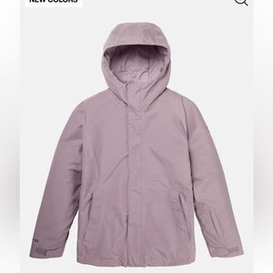 Women's Burton Powline GORE‑TEX 2L Insulated Jacket - SMALL, ELDERBERRY COLOR.